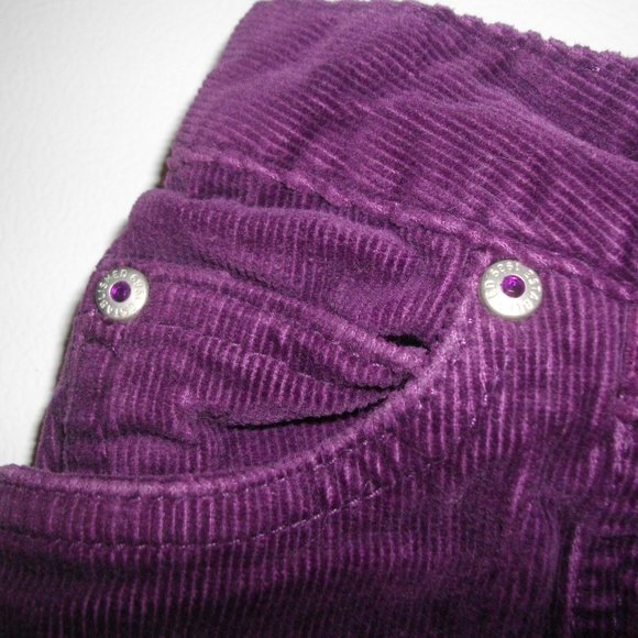 Purple Denim Skirt - Picture 3 of 4